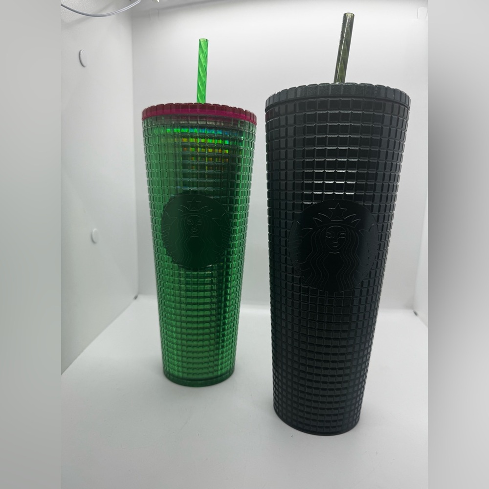 Starbucks Textured Green Tumblers